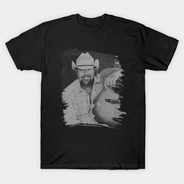 Toby keith // Retro Poster T-Shirt by Degiab